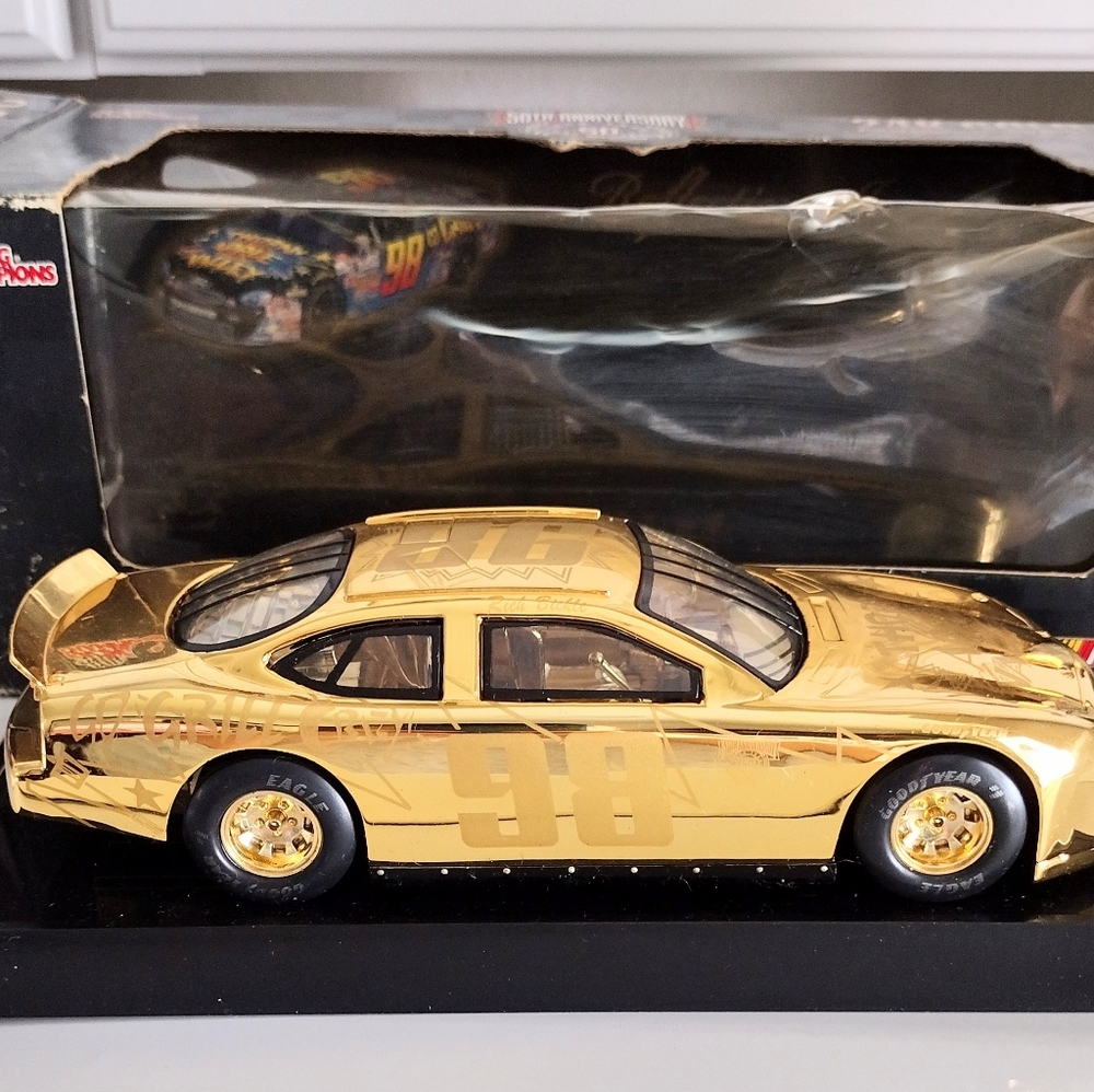 24K Gold Plated NASCAR Diecast
